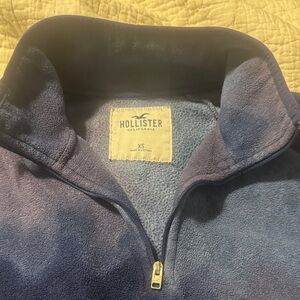 Hollister Blue Fleece Jacket